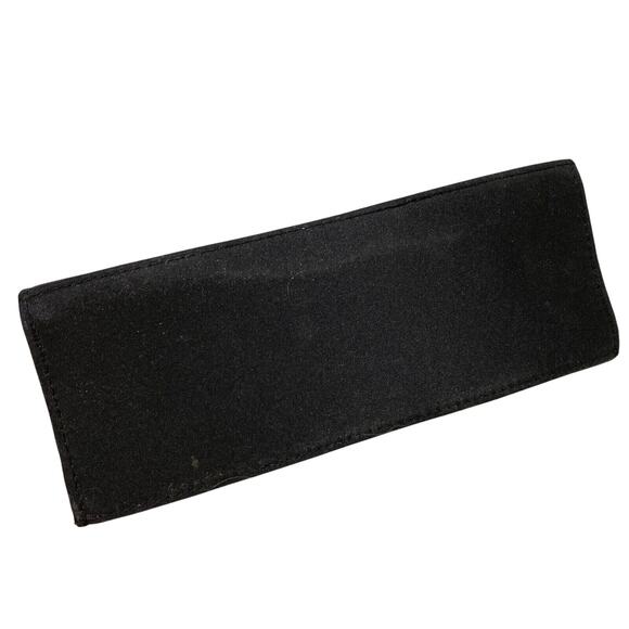 Vintage Pink Flamingo Evening Bag Purse Bamboo Double Top Handles Satin Novelty - Picture 5 of 8